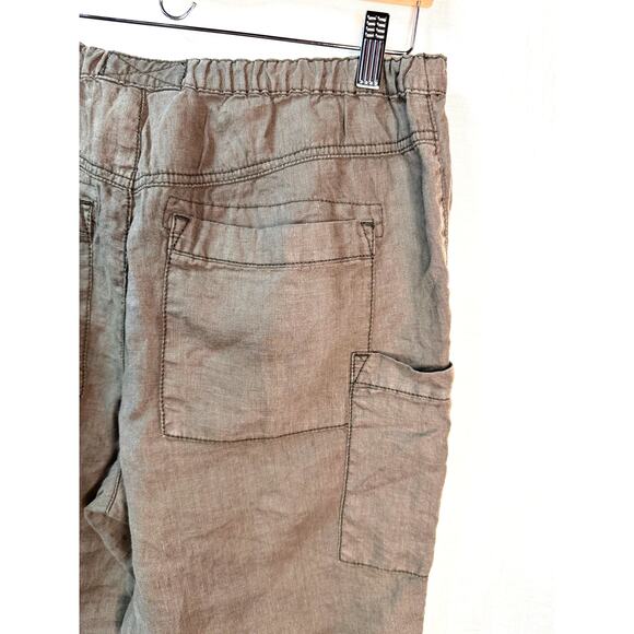 Free People Olive Cropped Pants - Picture 9 of 15